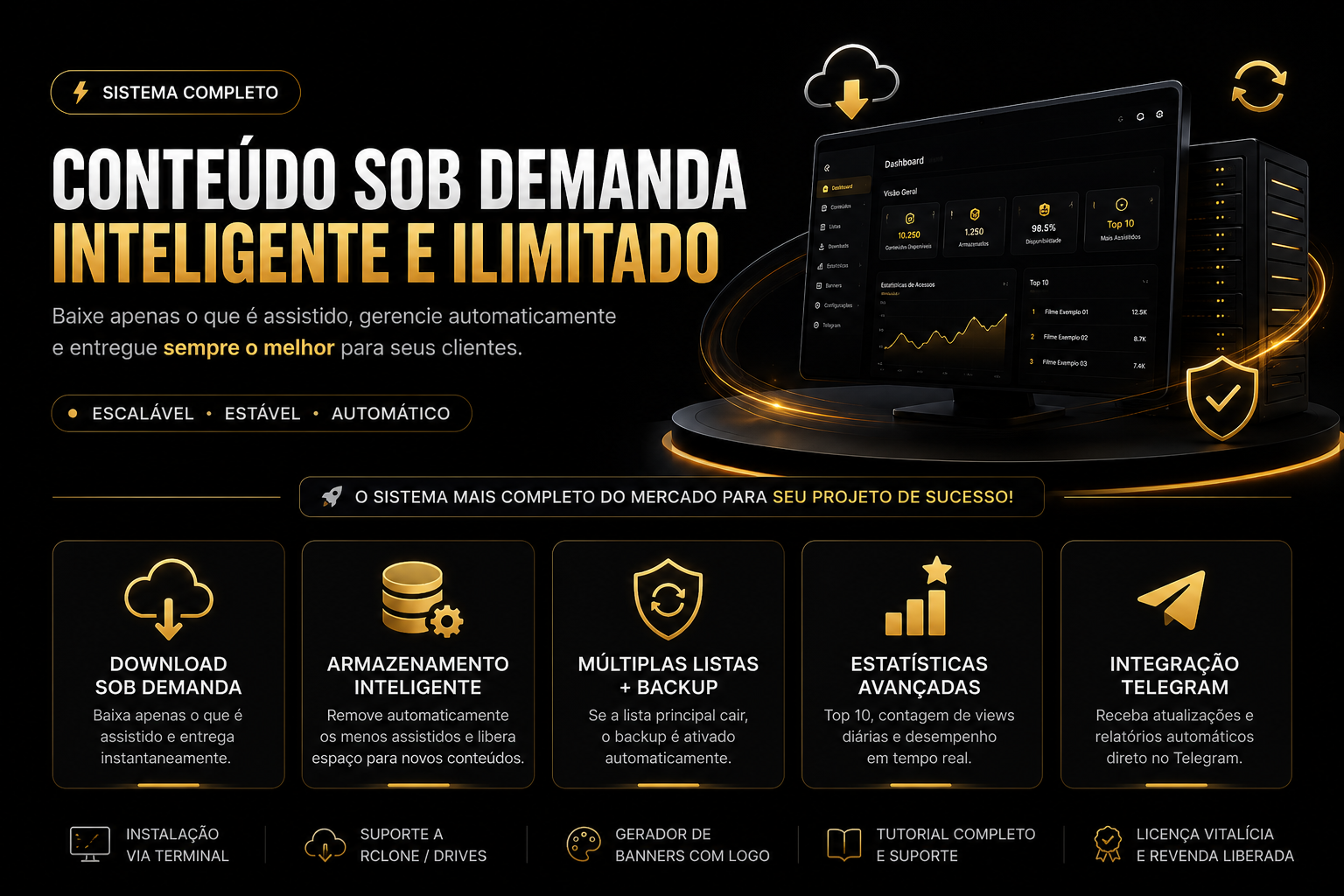 Como Criar sua Própria Fonte VOD e Sincronizar Filmes e Séries no XUI.one